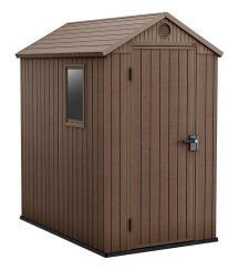 DARWIN domek 4x6 hnědý .