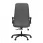 Kancelářská židle, šedá koženka KA-C708 GREY2