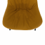 Jídelní židle, látka s efektem broušené kůže, camel, KALIFA