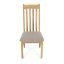 Jídelní židle, přírodní, masiv, C-2100 CRM2