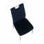 Jídelní židle, modrá Velvet látka / chrom, OLIVA NEW