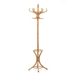 Věšák, masiv, hnědá, F-2059 OAK