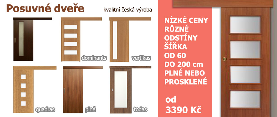 Posuvné dveře
