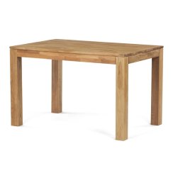 Jídelní stůl 120x80cm, masiv, dub, DS-H120 DUB