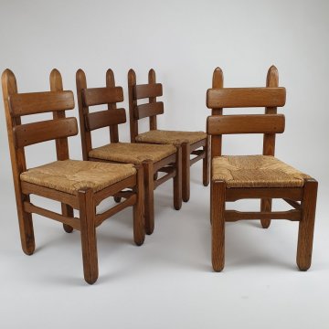 Jídelní židle - Materiál nohou - Plast