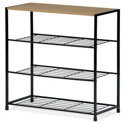 Botník, mdf, hnědá, GD-414 OAK