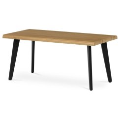 Stůl konferenční, 120x60x55 cm, dekor divoký dub CT-F4412 OAK