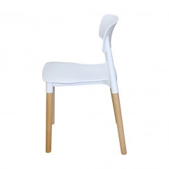 Jídelní židle GAMA bílá