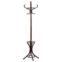 Věšák, masiv, hnědá, F-2059 BR