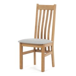 Jídelní židle, přírodní, masiv, C-2100 SIL2