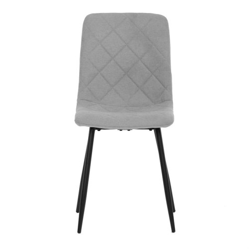 Jídelní židle, šedá, látka, CT-283 SIL2