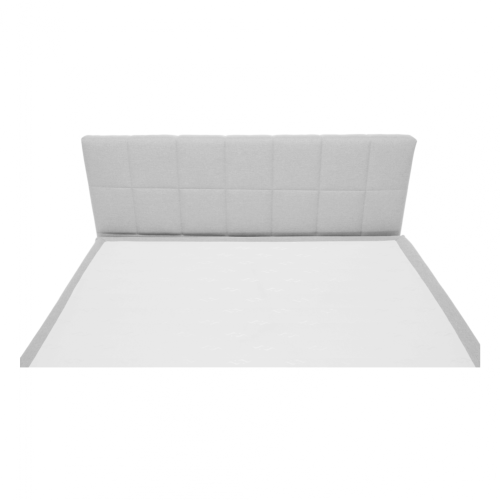Boxspringová postel 120x200, světle šedá, FERATA KOMFORT