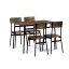 Jídelní set  MDF dekor staré dřevo AUT-O2155 OLW