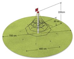 Monkey lanová pyramida HEROLD 2,2 PY226100
