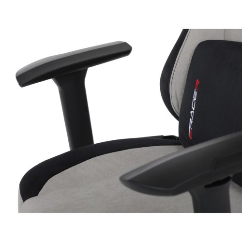 Herní křeslo, houpací mechanismus, stříbrná látka, KA-F12 SIL2