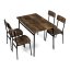 Jídelní set  MDF dekor staré dřevo AUT-O2155 OLW