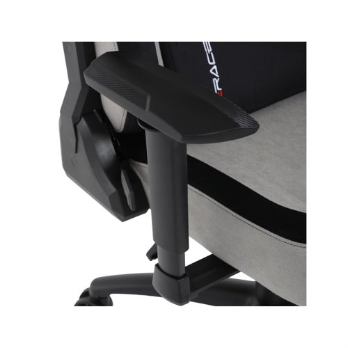 Herní křeslo, houpací mechanismus, stříbrná látka, KA-F12 SIL2