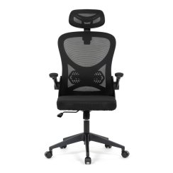 Kancelářská židle, černá síťovina KA-K2021 BK
