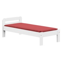 Jednolůžko MAX 2 - 90x200 bílý lak