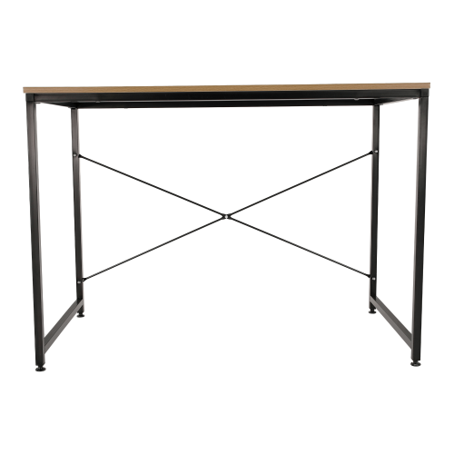 Psací stůl dub / černá, 120x60 cm, MELLORA