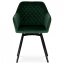 Jídelní židle, potah  zelená DCH-425 GRN4
