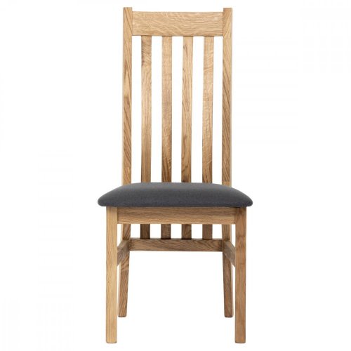 Dřevěná jídelní židle, masiv dub C-2100 GREY2