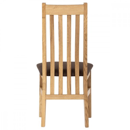 Dřevěná jídelní židle,, masiv dub C-2100 BR2