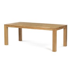 Jídelní stůl 200x100x75, masiv dub bílý, povrchová úprava olejem, nohy 10x10 cm
