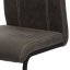 Jídelní židle, šedá látka v dekoru vintage kůže, DCL-413 GREY3