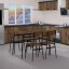 Jídelní set  MDF dekor staré dřevo AUT-O2155 OLW