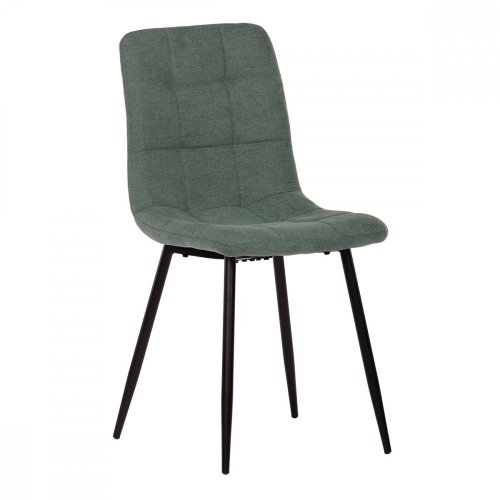 Jídelní židle, potah zelená látka -CT-281 GRN2