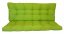 Polstr na zahradní houpačku 160 cm - látka světle zelený melír