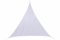 Stínící plachta trojúhelník 4m - bílá
