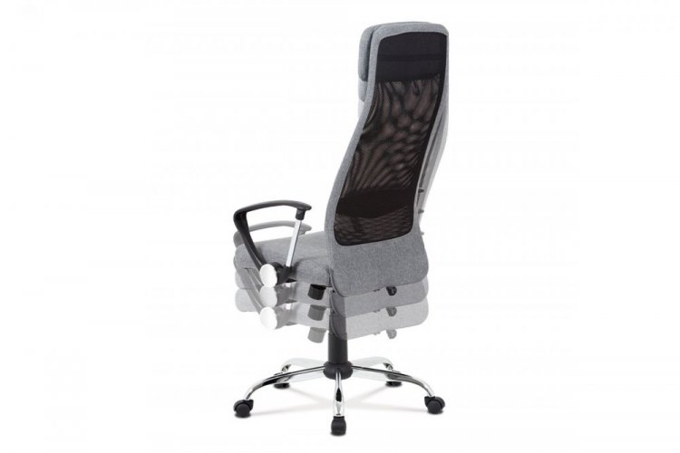 Kancelářská židle KA-V206 GREY šedá