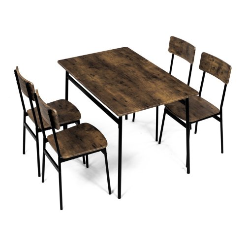 Jídelní set  MDF dekor staré dřevo AUT-O2155 OLW