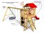 Dětské hřiště Monkey´s Home Malý pirát HOOK s modrou skluzavkou Dětské hřiště Monkey´s Home Malý pirát HOOK s modrou skluzavkou