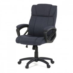 Kancelářská židle, modrá látka KA-C707 BLUE2