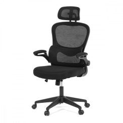 Kancelářská židle, černá síťovina KA-Y336 BK