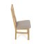 Jídelní židle, přírodní, masiv, C-2100 CRM2