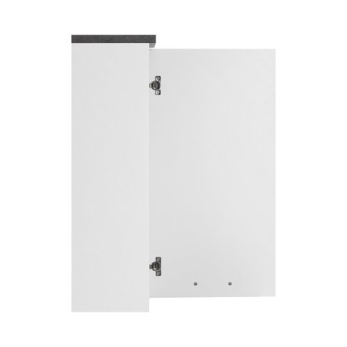 Závěsná skříňka 1 dveře PRAYA 71 bílá/beton