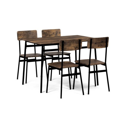 Jídelní set  MDF dekor staré dřevo AUT-O2155 OLW