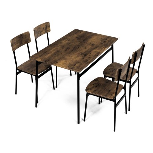 Jídelní set  MDF dekor staré dřevo AUT-O2155 OLW