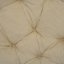 Ratanový papasan 110 cm medový polstr světle béžový melír