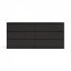 Komoda Simplicity 232 woodgrain černá