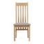 Jídelní židle, přírodní, masiv, C-2100 CRM2