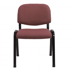 Kancelářská židle, červenohnědá, ISO ECO