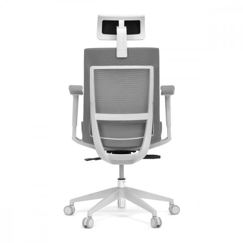 Kancelářská židle, šedá MESH síťovina KA-W004 GREY