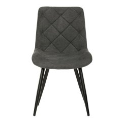Jídelní židle, šedá, látka, CT-382 GREY2
