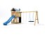 Dětské hřiště Monkey´s Home Malý pirát HOOK s modrou skluzavkou Dětské hřiště Monkey´s Home Malý pirát HOOK s modrou skluzavkou