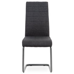 Jídelní židle, šedá, látka, DCL-400 GREY2